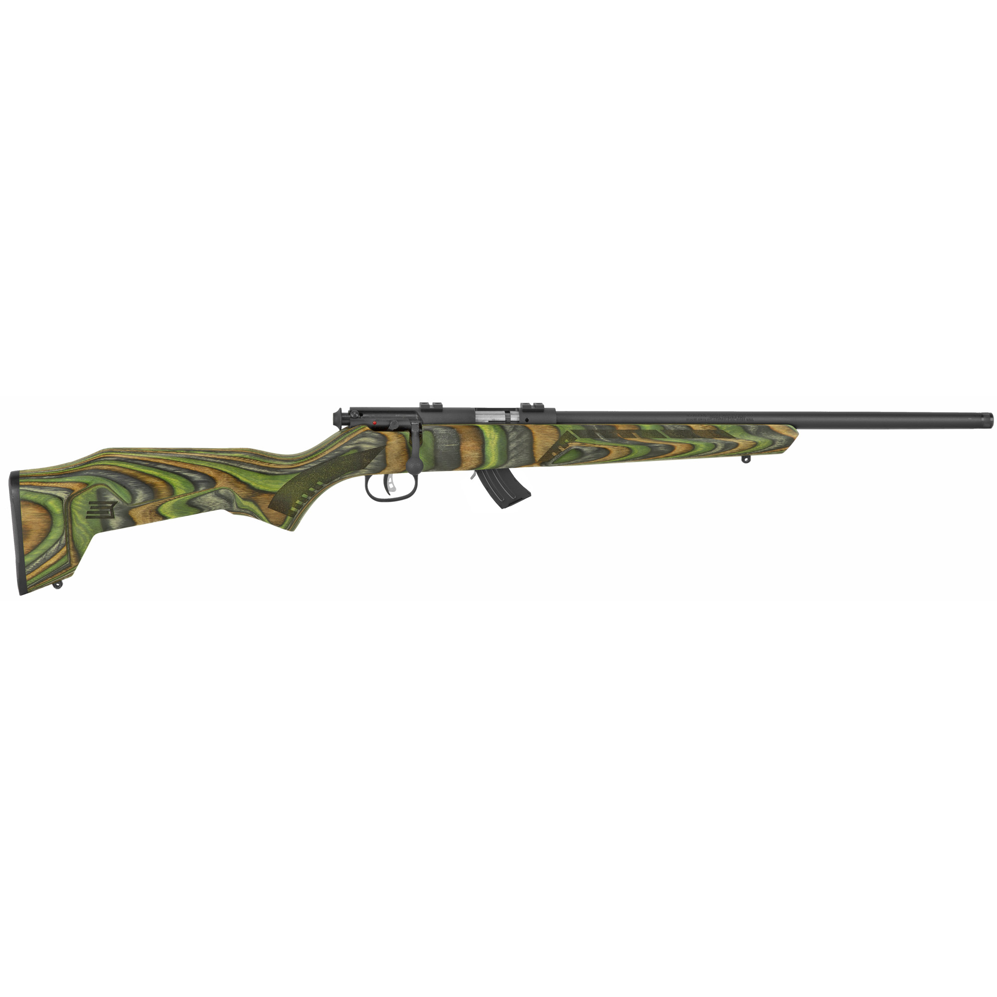 Savage mark ii minimalist 22 lr bolt action 18in matte black 10+1-img-1