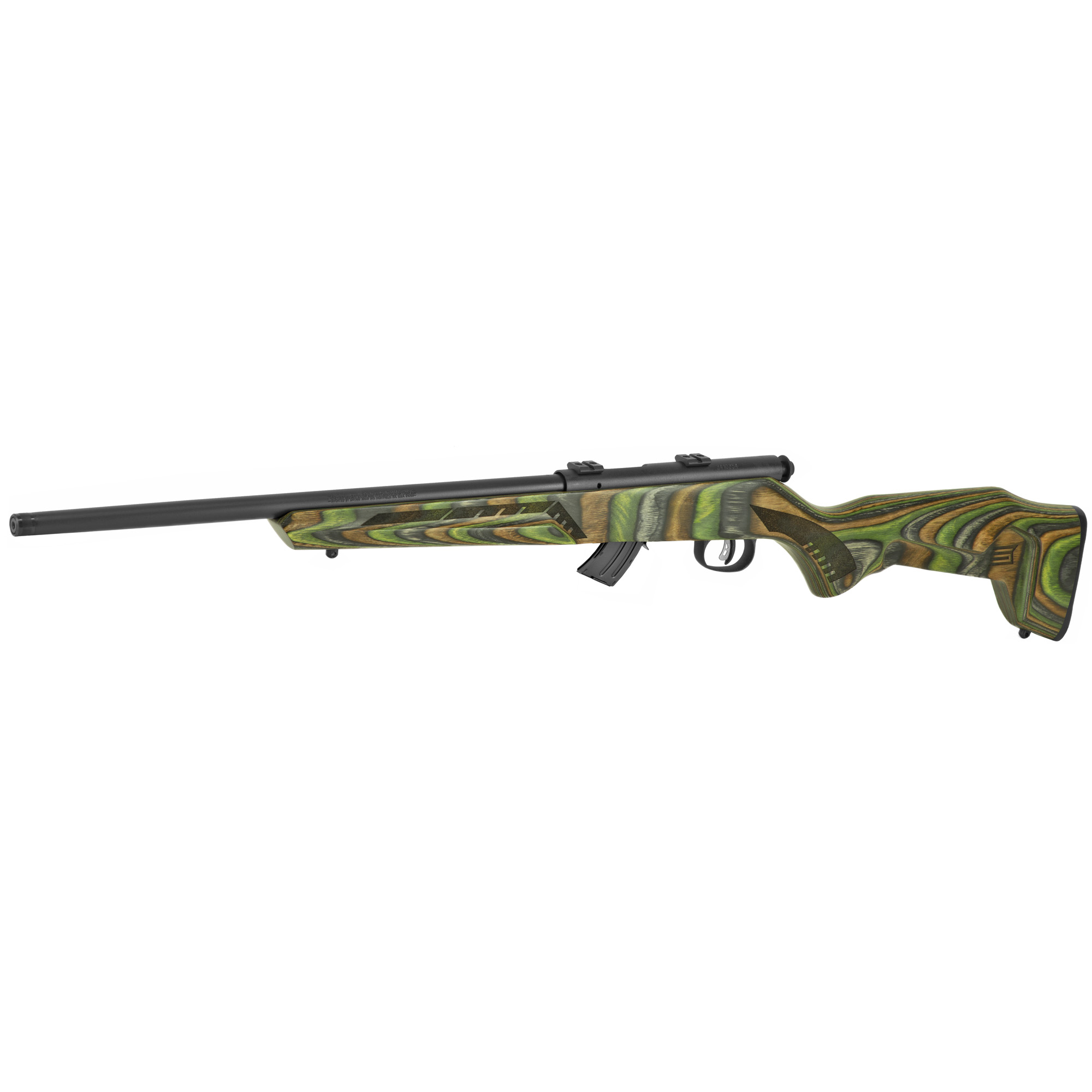 Savage mark ii minimalist 22 lr bolt action 18in matte black 10+1-img-2