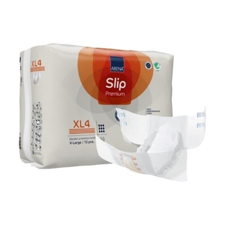 Unisex Adult Incontinence Brief Abena® Slip Premium XL4 X-Large Disposable Heavy