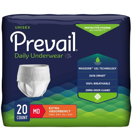 Prevail Daily Underwear Medium Moderate Absorbency
