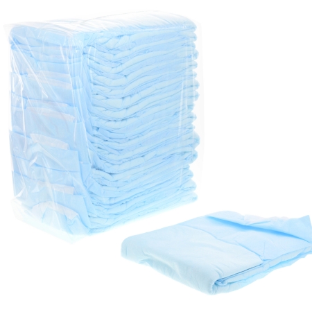 Unisex Adult Incontinence Brief Simplicity™ Basic Large Disposable Moderate Abso