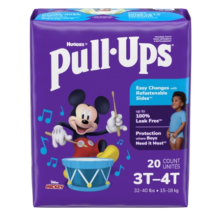 Male Toddler Training Pants Pull-Ups® Learning Designs® for Boys Size 3T to 4T D