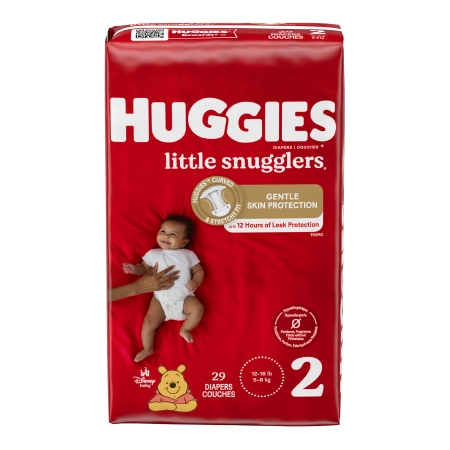 Huggies&reg; Little Snugglers Size 2 Disposable Moderate Absorb