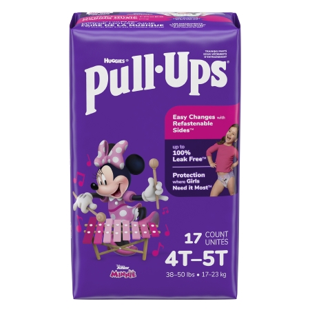 Female Toddler Training Pants Pull-Ups® Learning Designs® for Girls Size 4T to 5