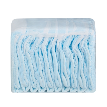 Unisex Adult Incontinence Brief Simplicity™ Large Disposable Moderate Absorbency