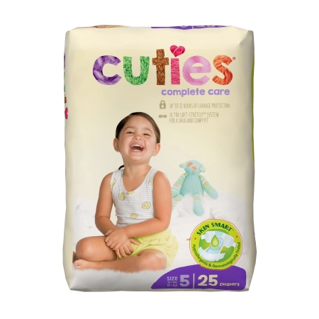 Cuties&reg; Size 5 Disposable Heavy Absorbency