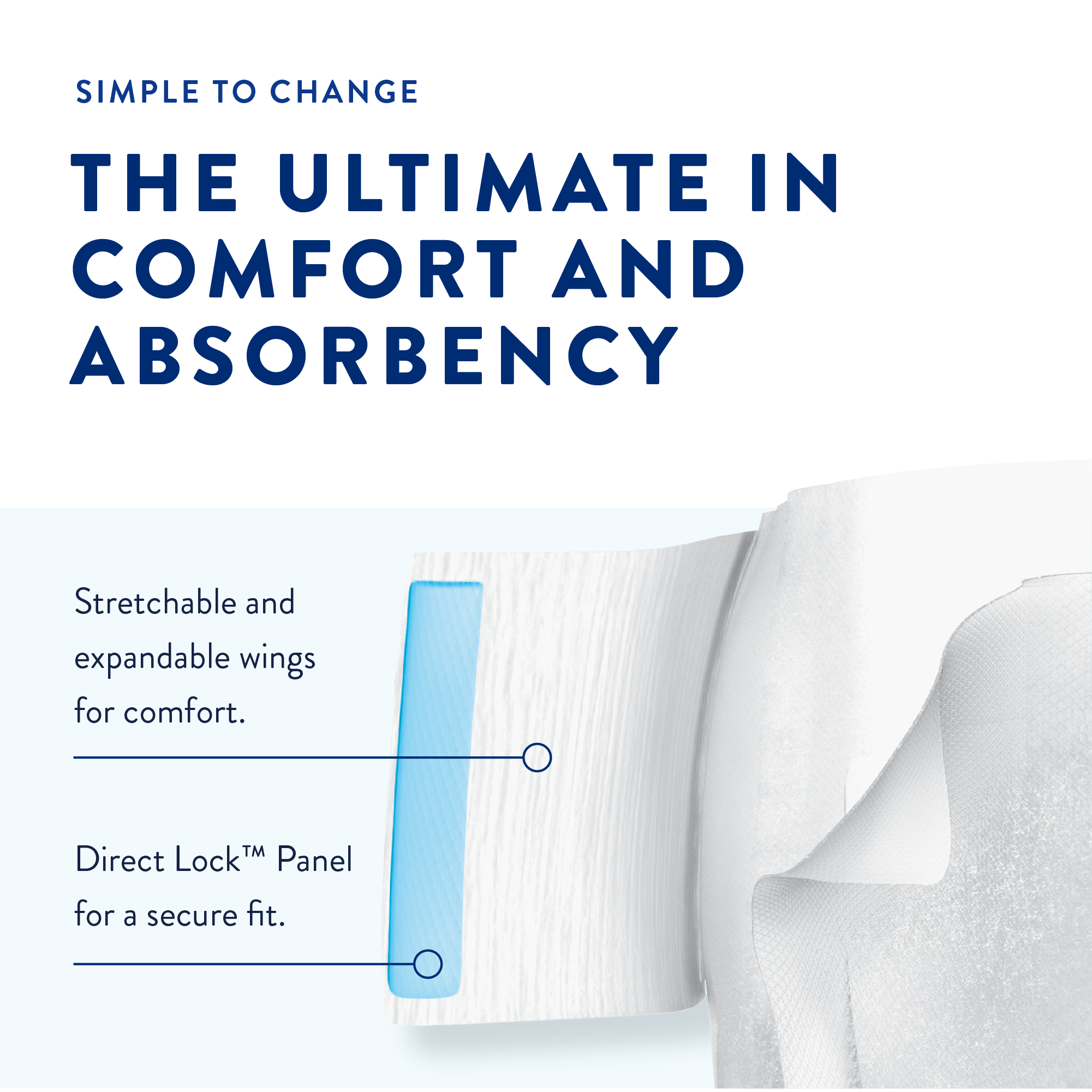 Prevail Air Overnight Brief Size 1/M Heavy Absorbency Breathable