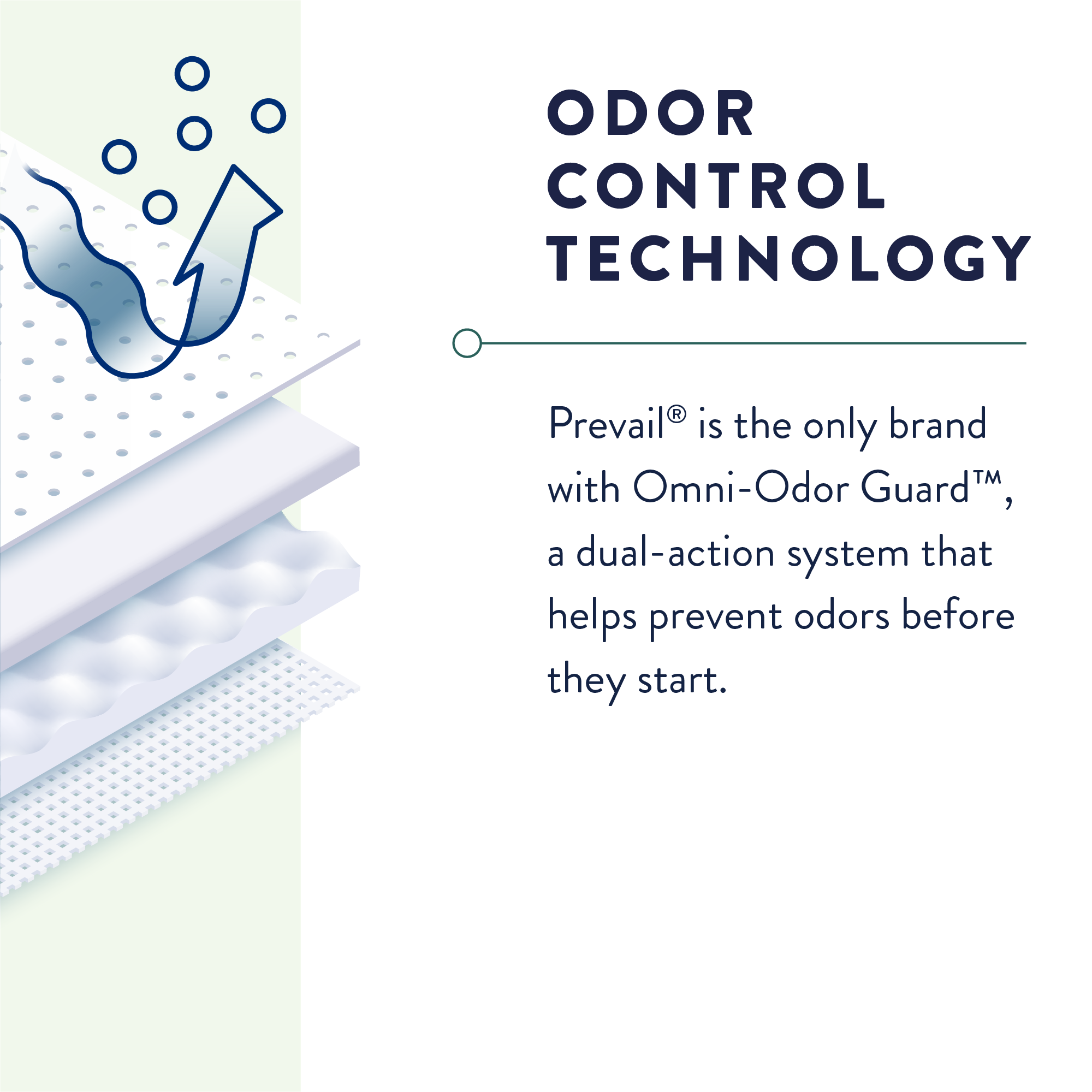 Prevail Overnight Underwear S/M Heavy Absorbency Pull On w/ Tear