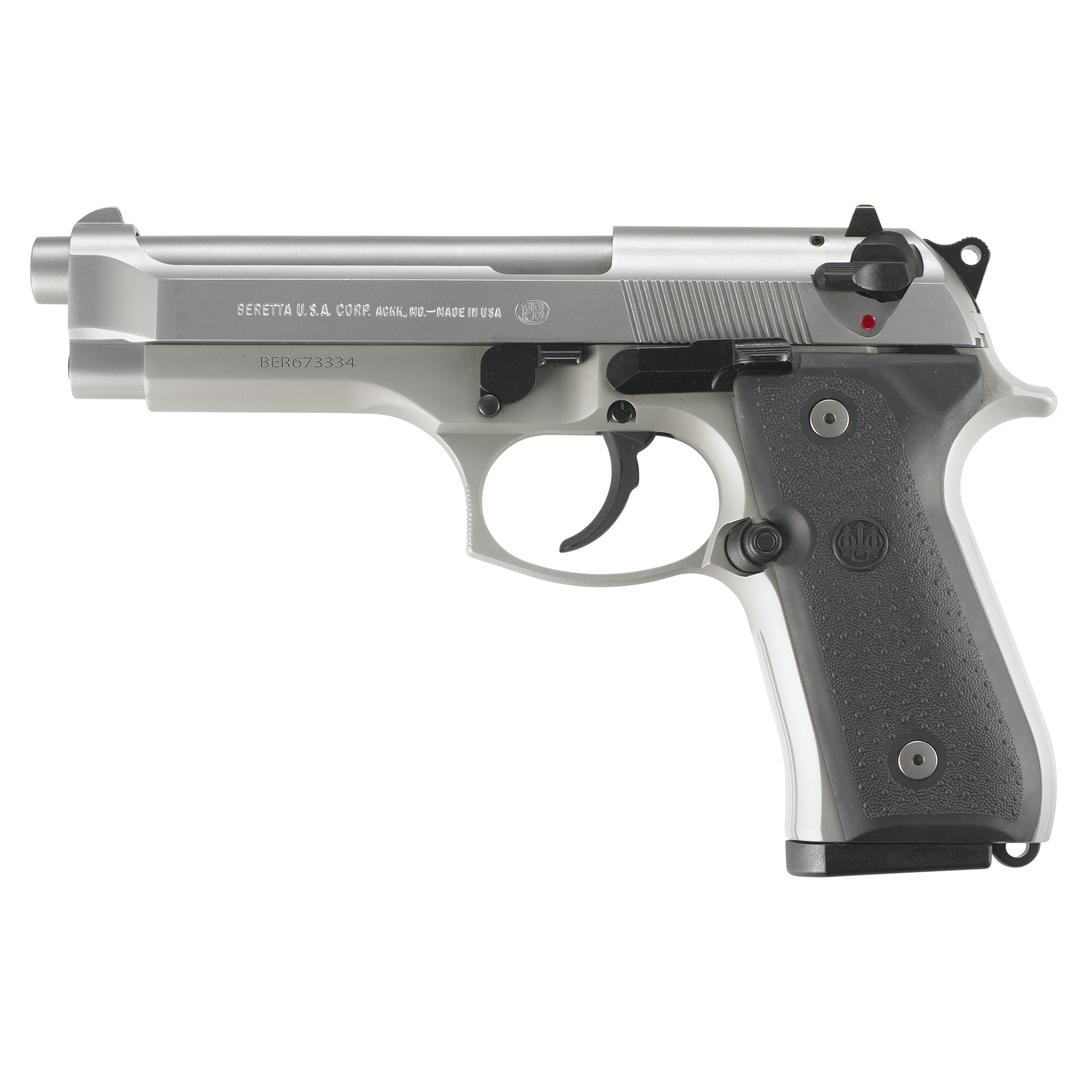 Beretta 92fs inox 9mm 4.9" 10rd ca-img-0