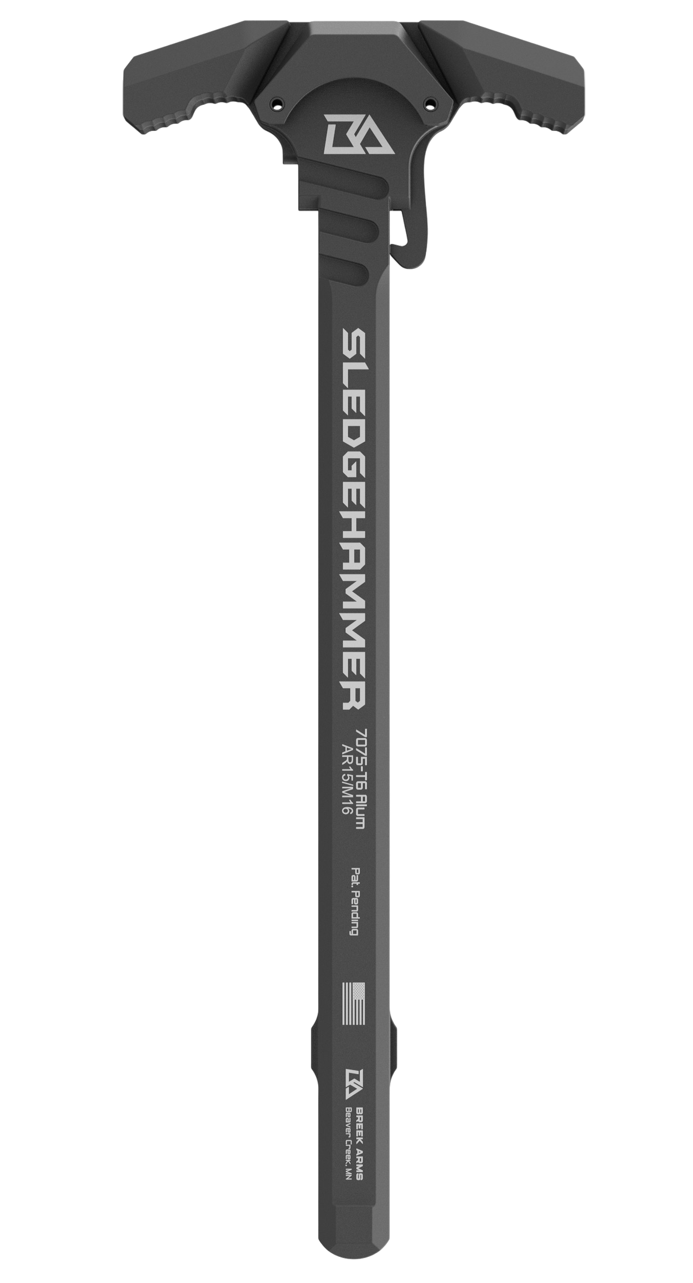 Breek Arms AR-15 Sledgehammer Ambi Charging Handle Short Profile