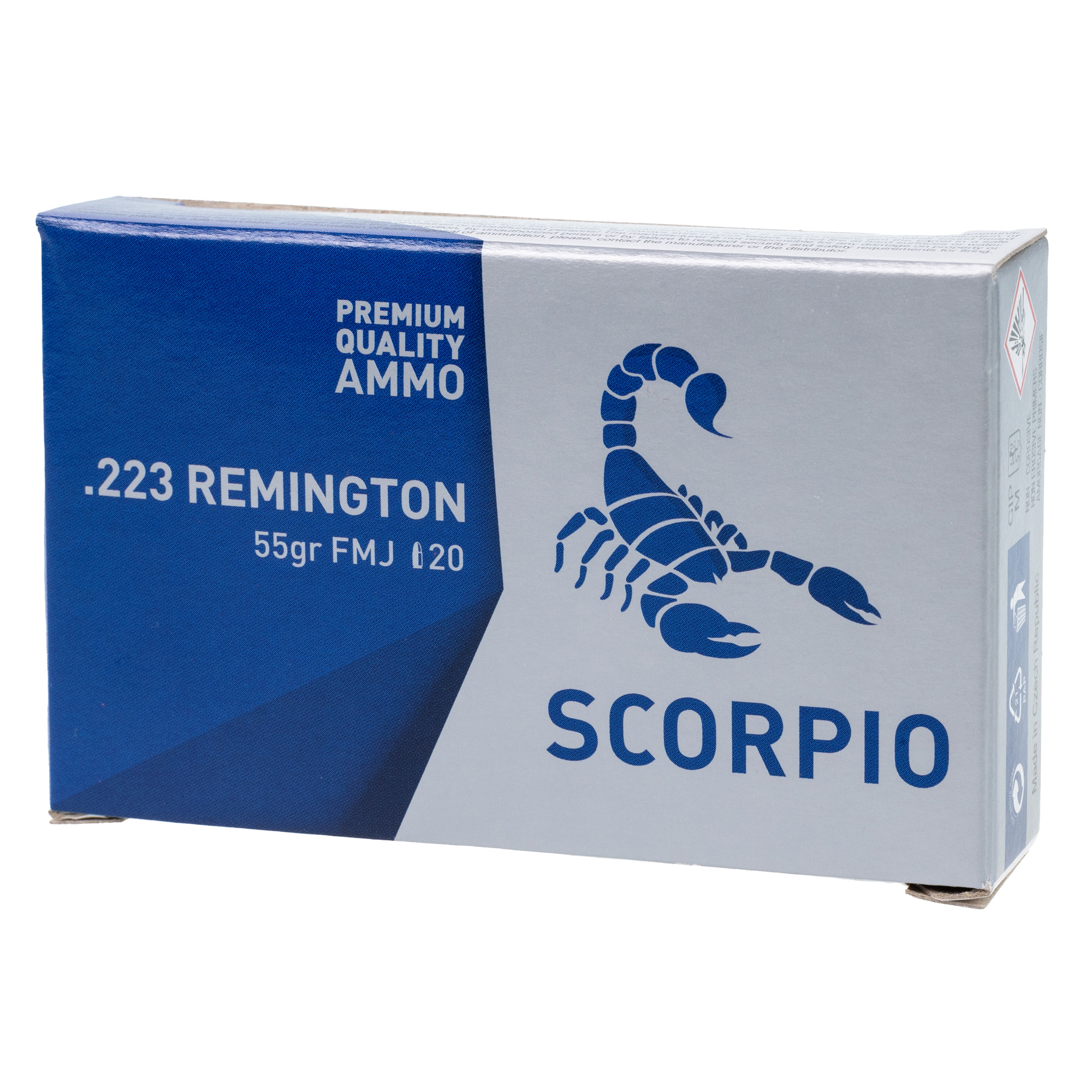 [PRIME] STV Technology Scorpio Brass .223 Rem 55 Grain 20-Rounds FMJ