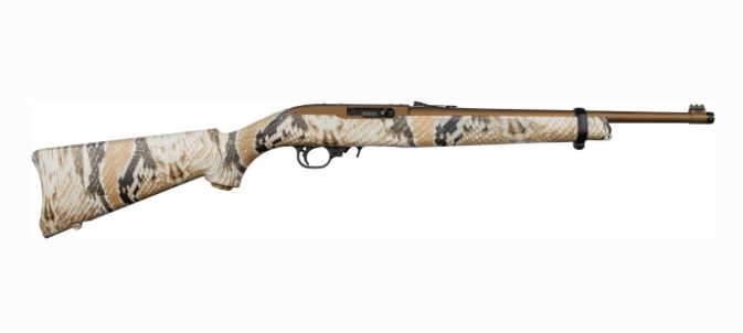 Ruger 10/22 Snake TB 22LR 18.5" 10 Rds Burnt Bronze Cerakote