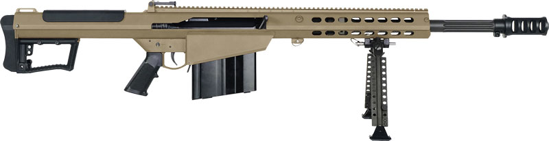 Barrett M107A1 50 BMG 20 Inch 10 Rounds Flat Dark Earth Cerakote