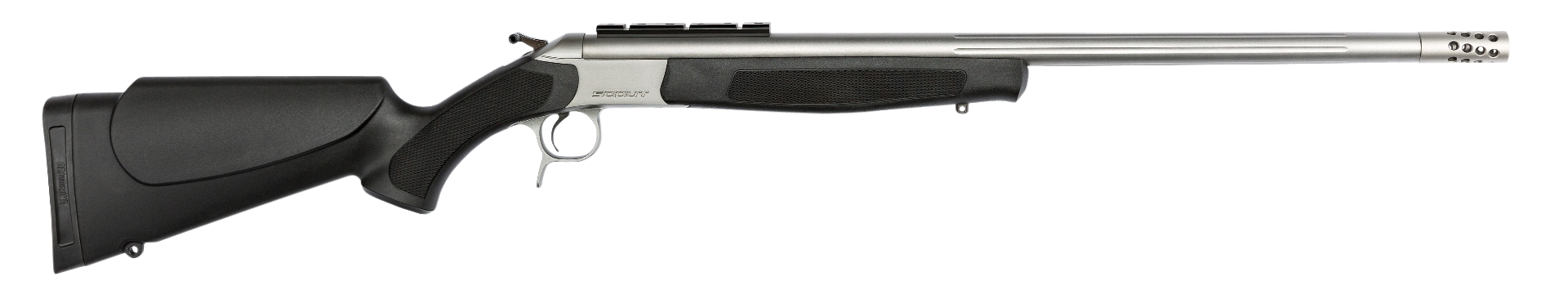 CVA Scout TD Rifle 45-70 25 in. SS/Black w/Base