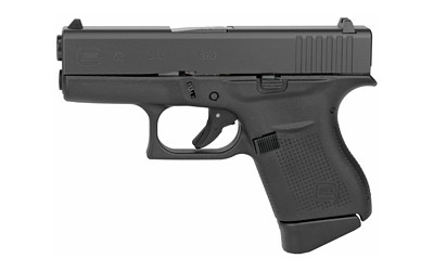 Glock, G43, 9mm Luger, 3.41 inches, 6+1, Matte Slide, Polymer Frame, Right Hand