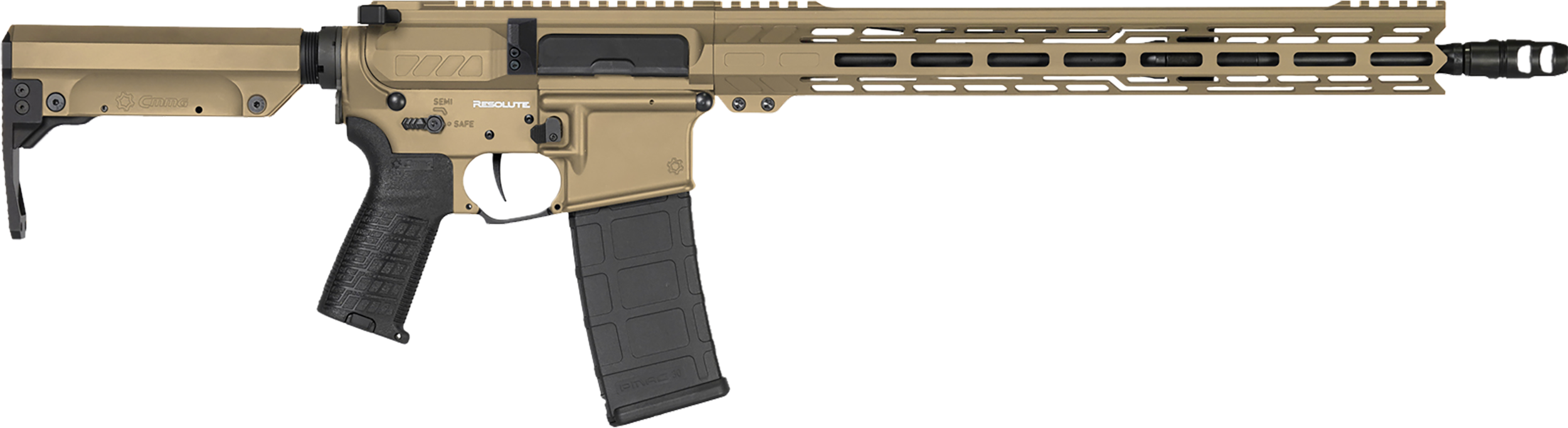 CMMG Resolute MK4 5.56 16.1 inch 30 Rounds Coyote Tan