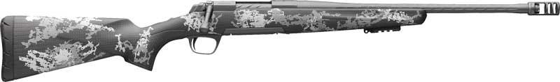 Browning X-Bolt Pro SPR 6.8 Western 20" 3+1 Carbon Gray Cerakote Carbon Fiber