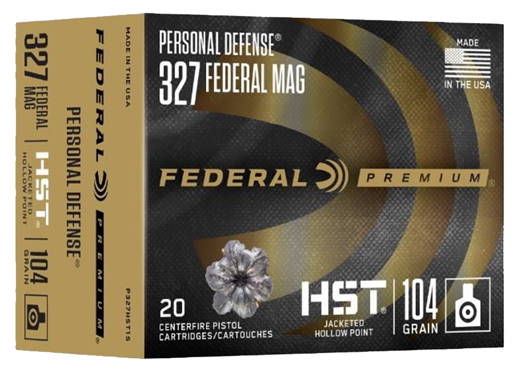 Federal Premium Personal Defense 327 Federal Mag 104gr Jacketed Hollow Point