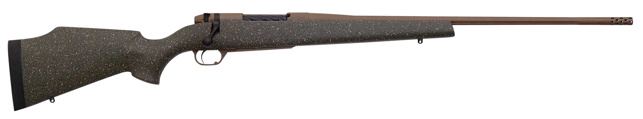 Weatherby Mark V Weathermark LT 6.5-300 Weatherby Magnum 26 Inch FDE Cerakote
