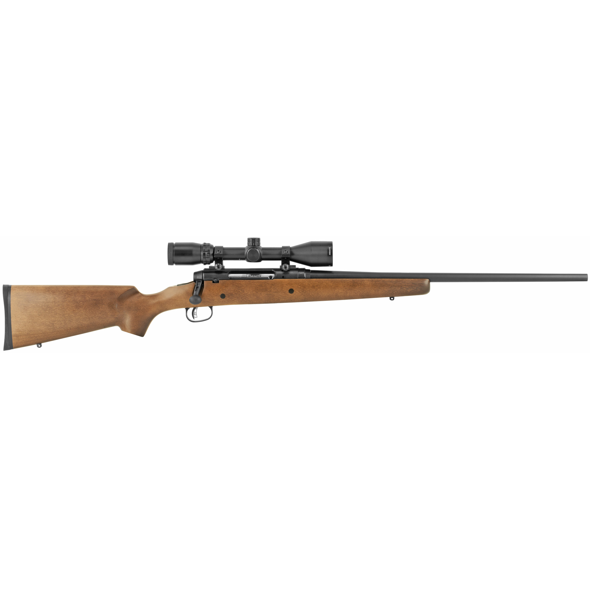 Savage Axis II XP 243 Win 22 Inch 4 Rounds Hardwood Finish