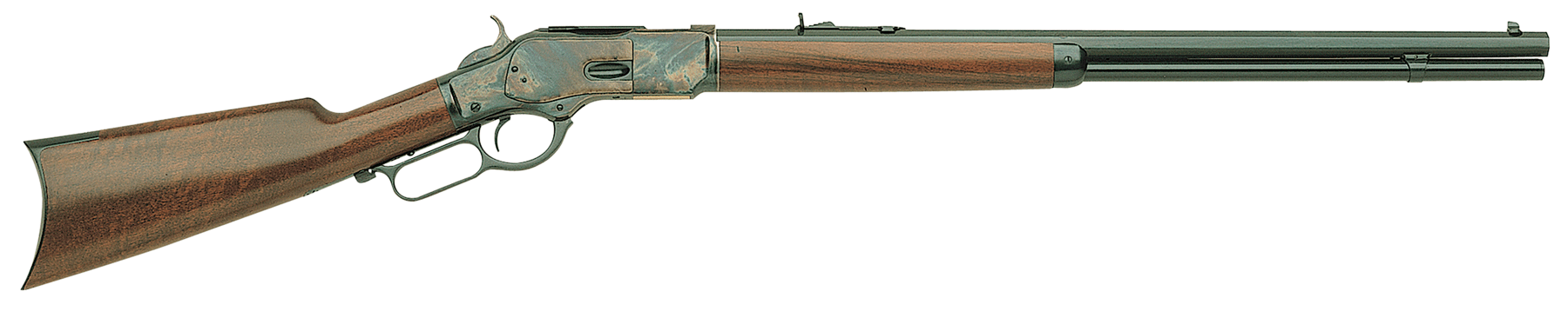 Taylors & Company 550173 1873 Sporting Leaver Action 357 Mag Caliber with 10+1 Capacity, 20" Blued Octagon Barrel, Color Case Hardened Metal Finish & Walnut Stock (Full Size)
