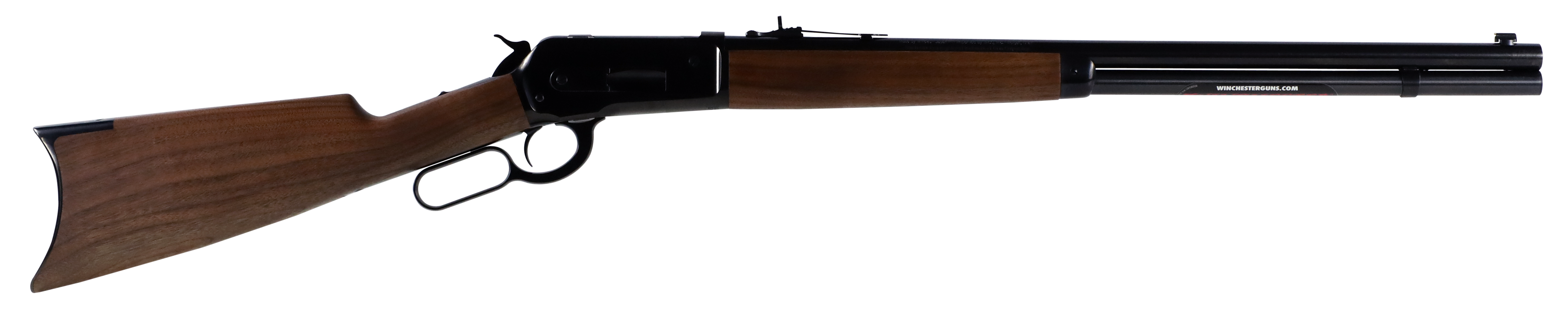 Winchester Model 1886 45-90 Win 24 Inch 8 Rounds Brushed Polish Blued Satin Walnut