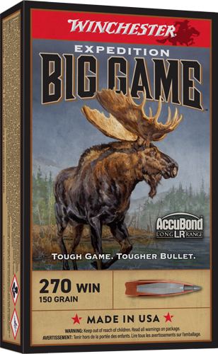 Winchester Expedition Lr 270 Winchester Nosler Accubond 150 Grain 20 Rounds