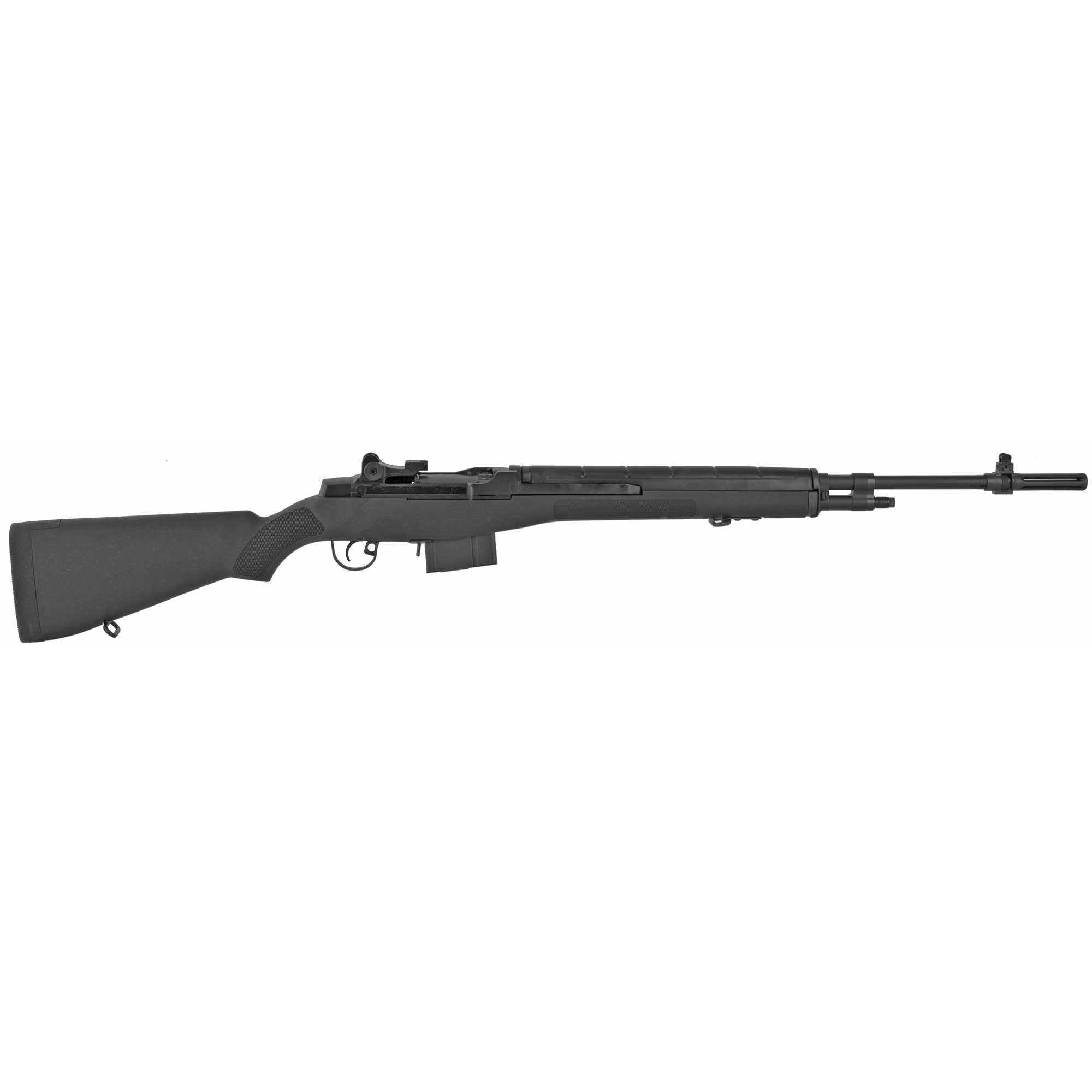 Springfield Armory MA9226 M1A Loaded 308 Win/7.62x51mm 10+1 22" Black Parkerized Medium National Match Barrel, Black Parkerized Steel Receiver, Black Synthetic Fixed Stock