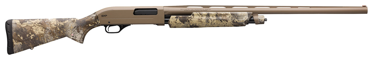 Winchester SXP Hybrid Hunter 12 Gauge 28 Inch 4 Round TrueTimber Prairie Camo FDE