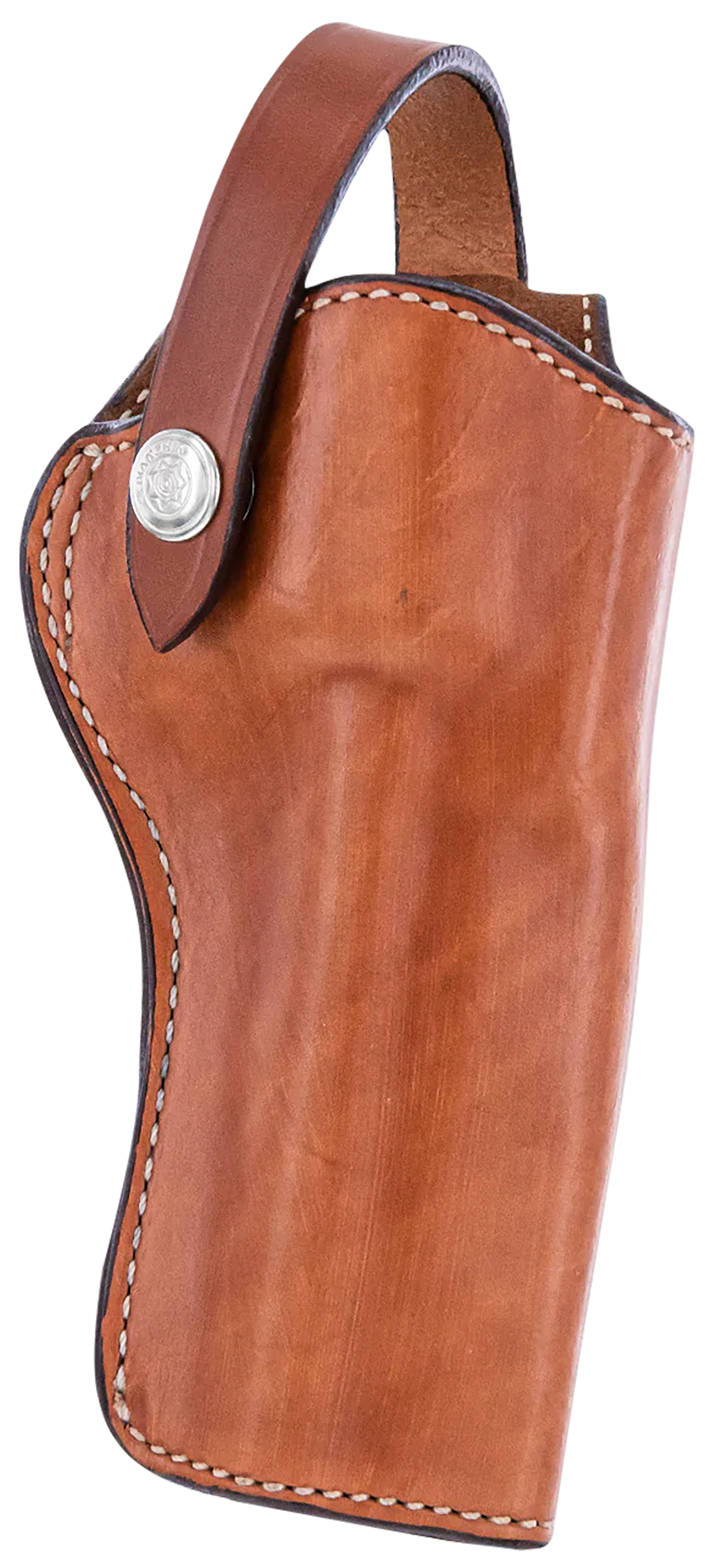 Bianchi 10066 1L Lawman Western OWB 04 Tan Leather Belt Loop Fits Colt New Frontier/Single Action Army