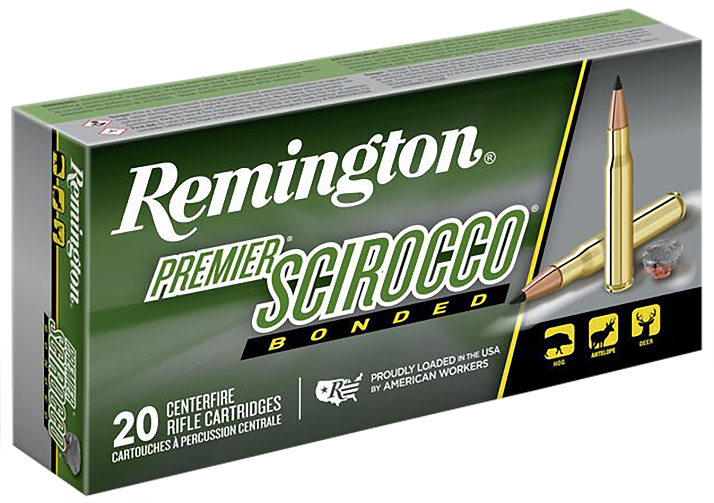 Remington Premier Scirocco 30-06 Springfield Swift Scirocco 180 Grain 20 Rounds