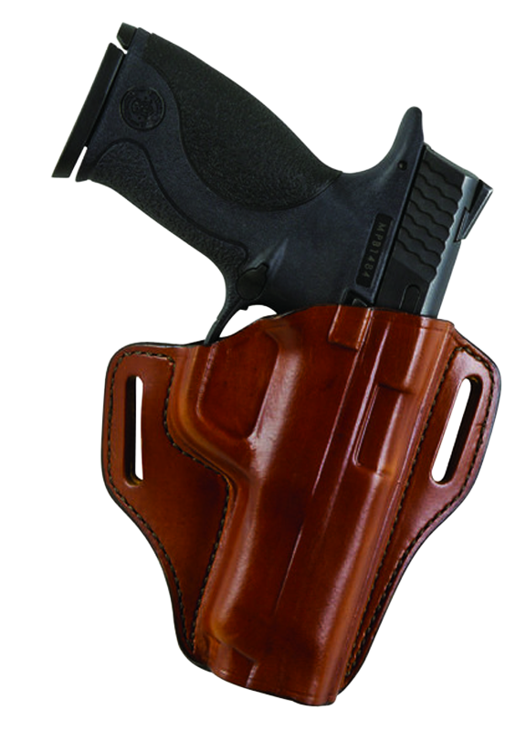 Bianchi 23948 57 Remedy  OWB Size 09A Tan Leather Belt Slide Fits Glock 42 Right Hand