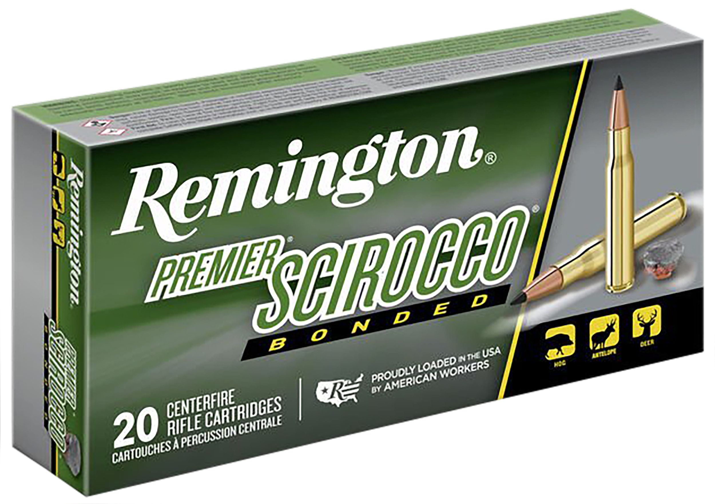 Remington Scirocco Bonded 300 WSM Swift Scirocco Bonded 180 Grain 20 Rounds