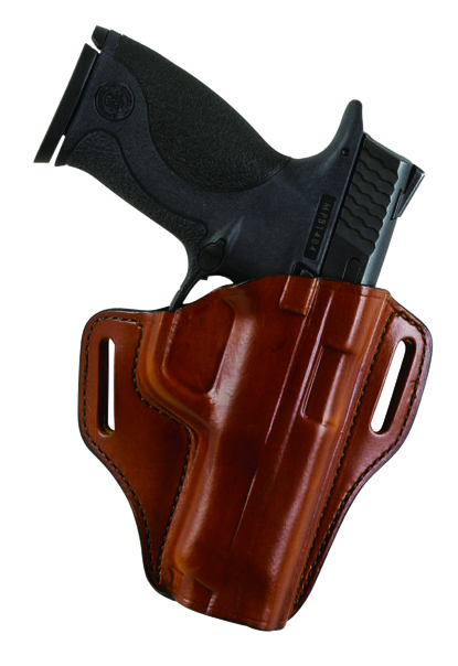 Bianchi 23940 57 Remedy  OWB Size 12 Tan Leather Belt Slide Fits Colt 1911 Commander Right Hand
