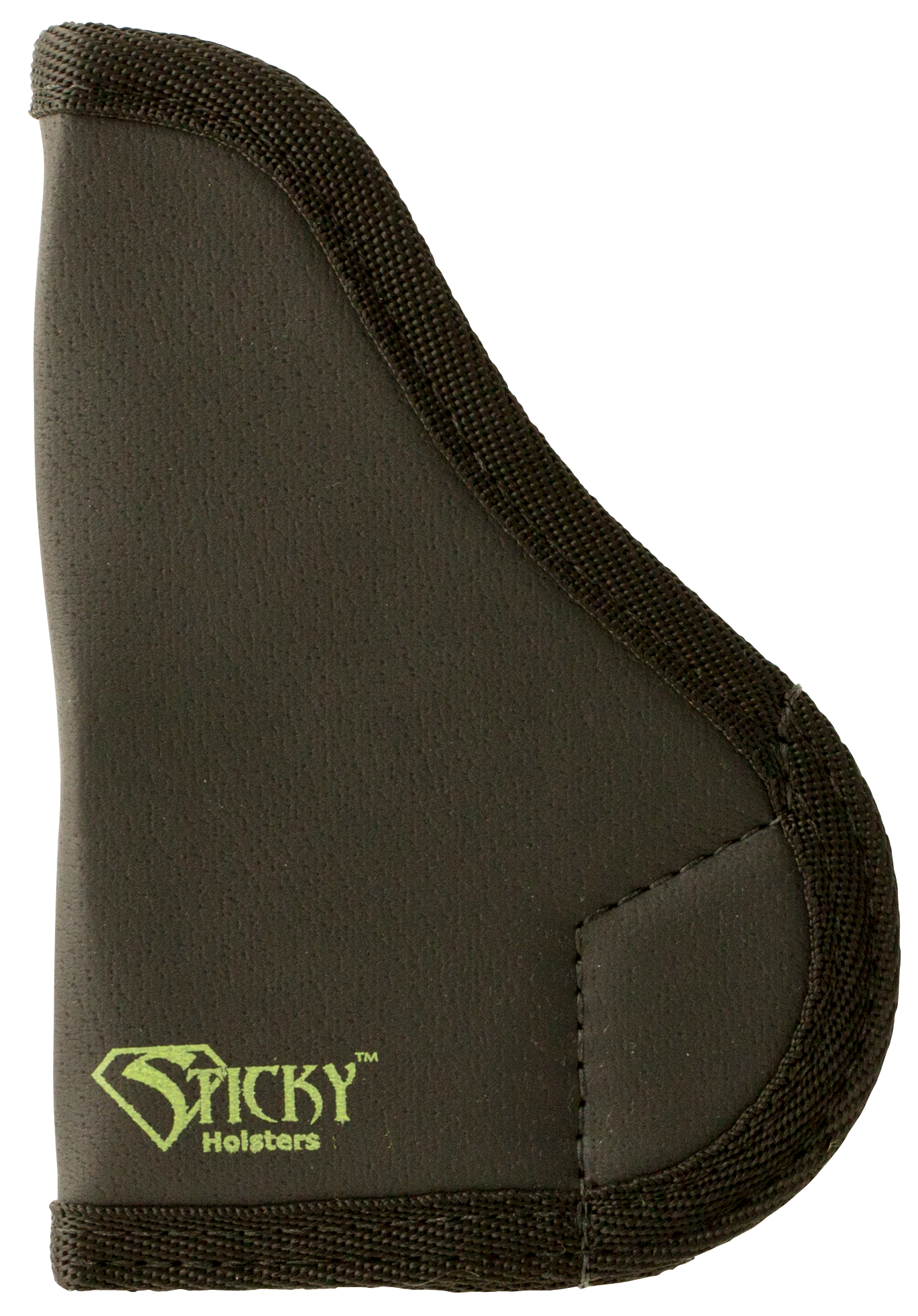 Sticky Holsters SM1NAA SM-1  IWB Size 1 Black/Green Latex Free Rubber Fits NAA Black Widow Fits 1.25-2.75" Barrel Ambidextrous