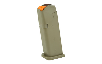Glock G19 15rd 9mm Luger Olive Drab Green Polymer Magazine