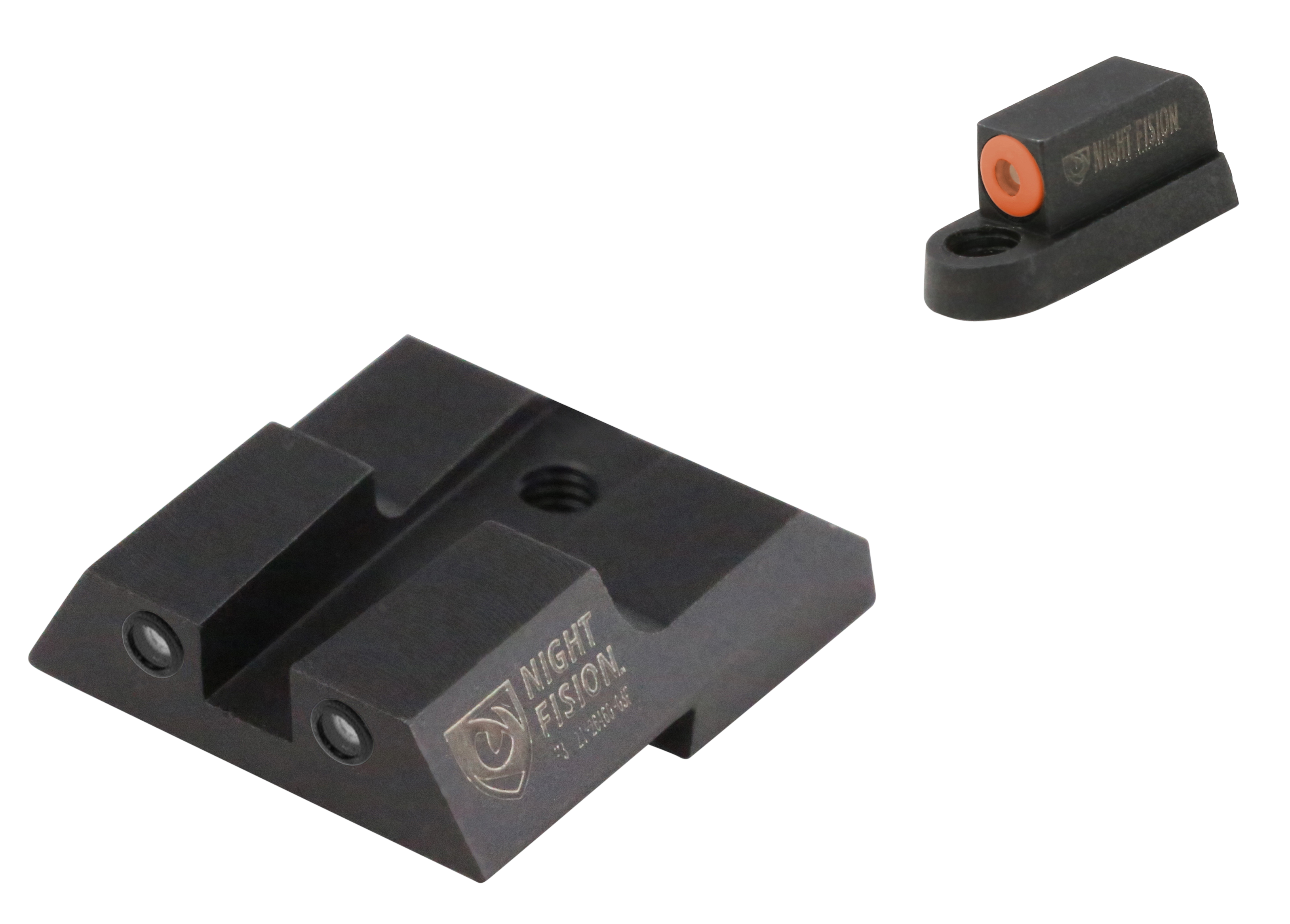 Night Fision Cz P-07 P-09 Tritium Night Sights Green Orange Front Green Rear