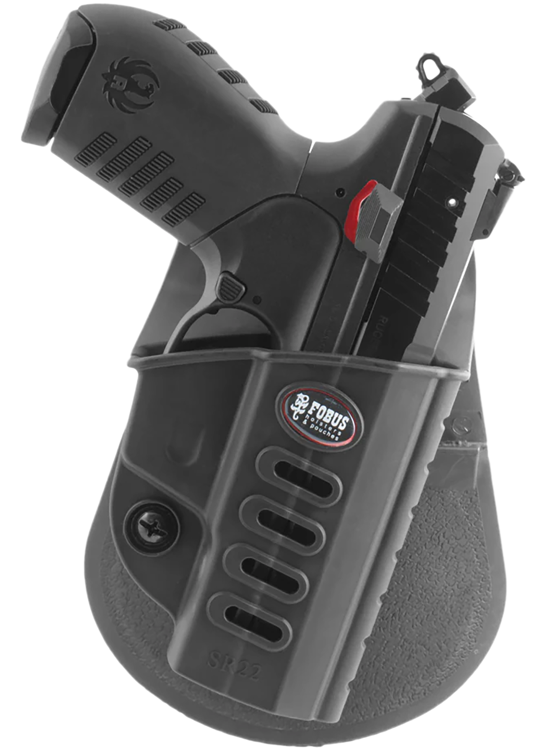 Fobus SR22RP Passive Retention Evolution OWB Black Polymer Paddle Fits Ruger SR22 Right Hand
