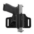 Galco TS212B TacSlide  OWB Black Kydex/Leather Belt Slide Fits 1911 Fits 3-5" Barrel Right Hand