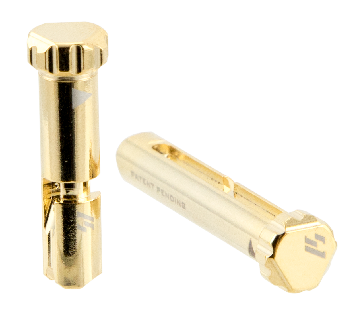 Strike Industries AR-10 Shift Pins Quick Detach Gold Steel 1.67"/1.21"