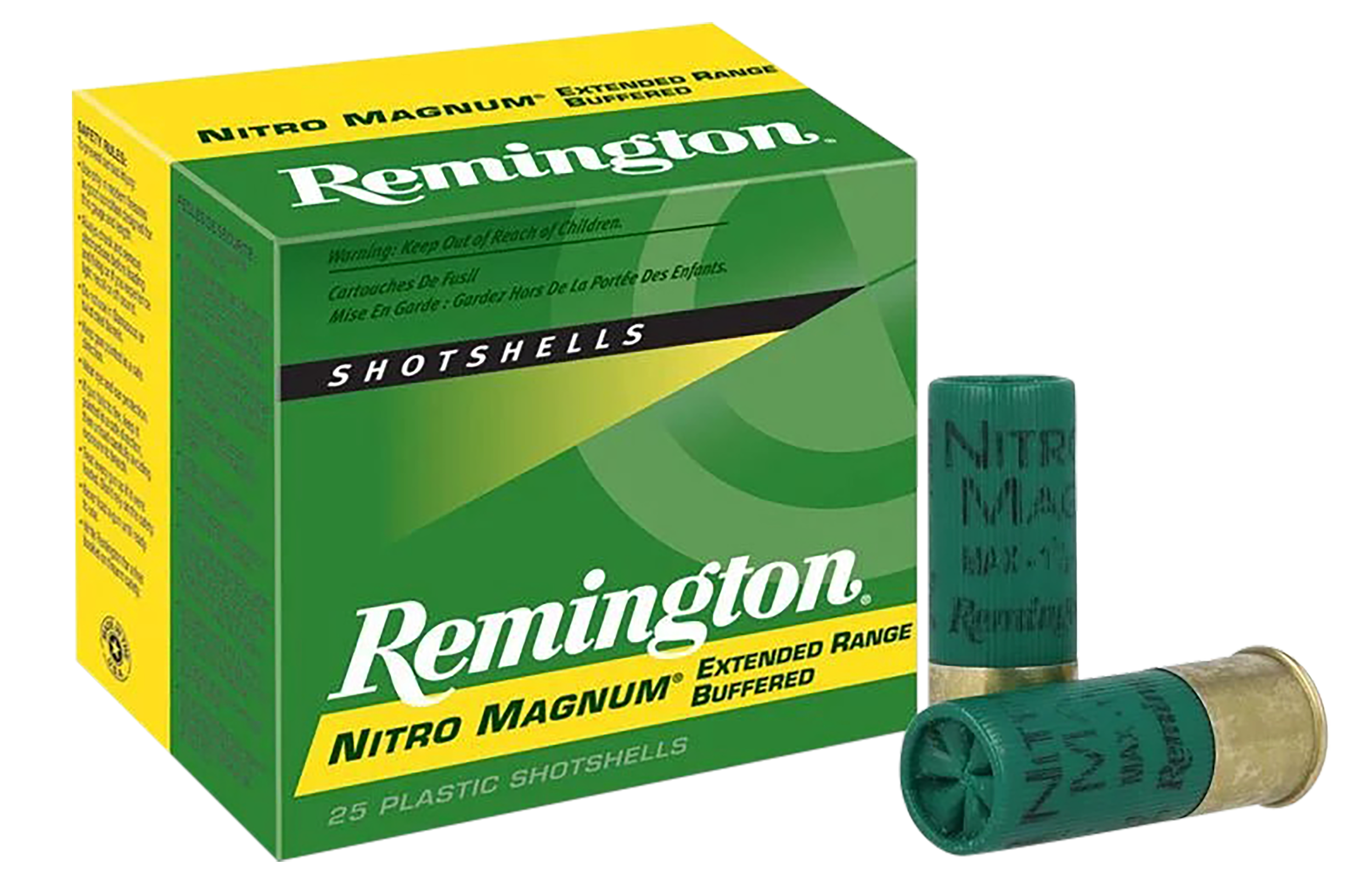 Remington Nitro Magnum 12 Gauge 4 Shot 1 5/8 Ounce 25 Rounds
