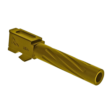 Rival Arms RA20G201E Precision V1 Drop-In Barrel Glock 19 Gen3-4 9mm 4.02 Gold PVD 416R