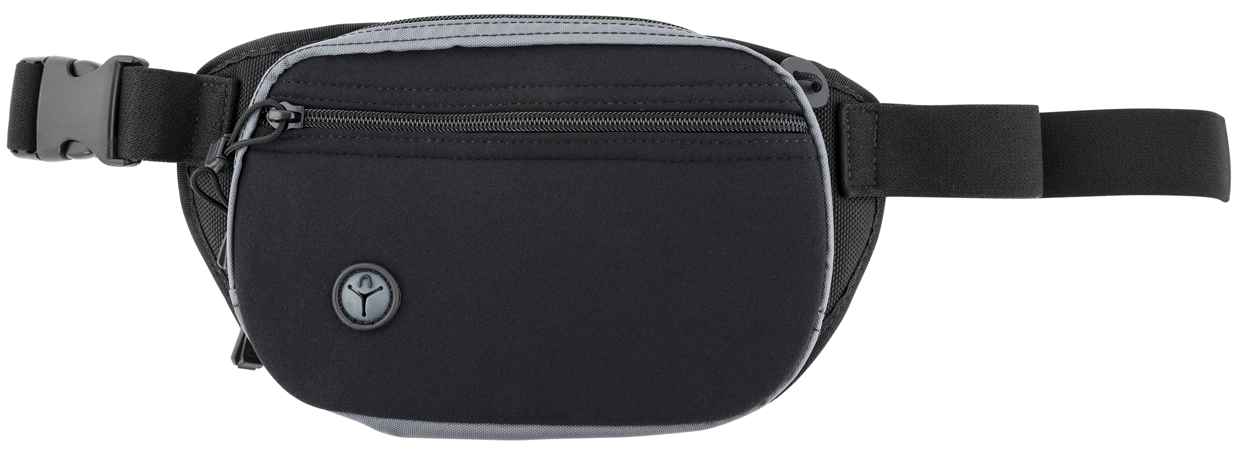 Galco FTPRGBC Fastrax PAC Waistpack Size Compact Black/Gray Neoprene Compatible w/Glock 32/Kahr CW Belt Up to 50" Wide Ambidextrous