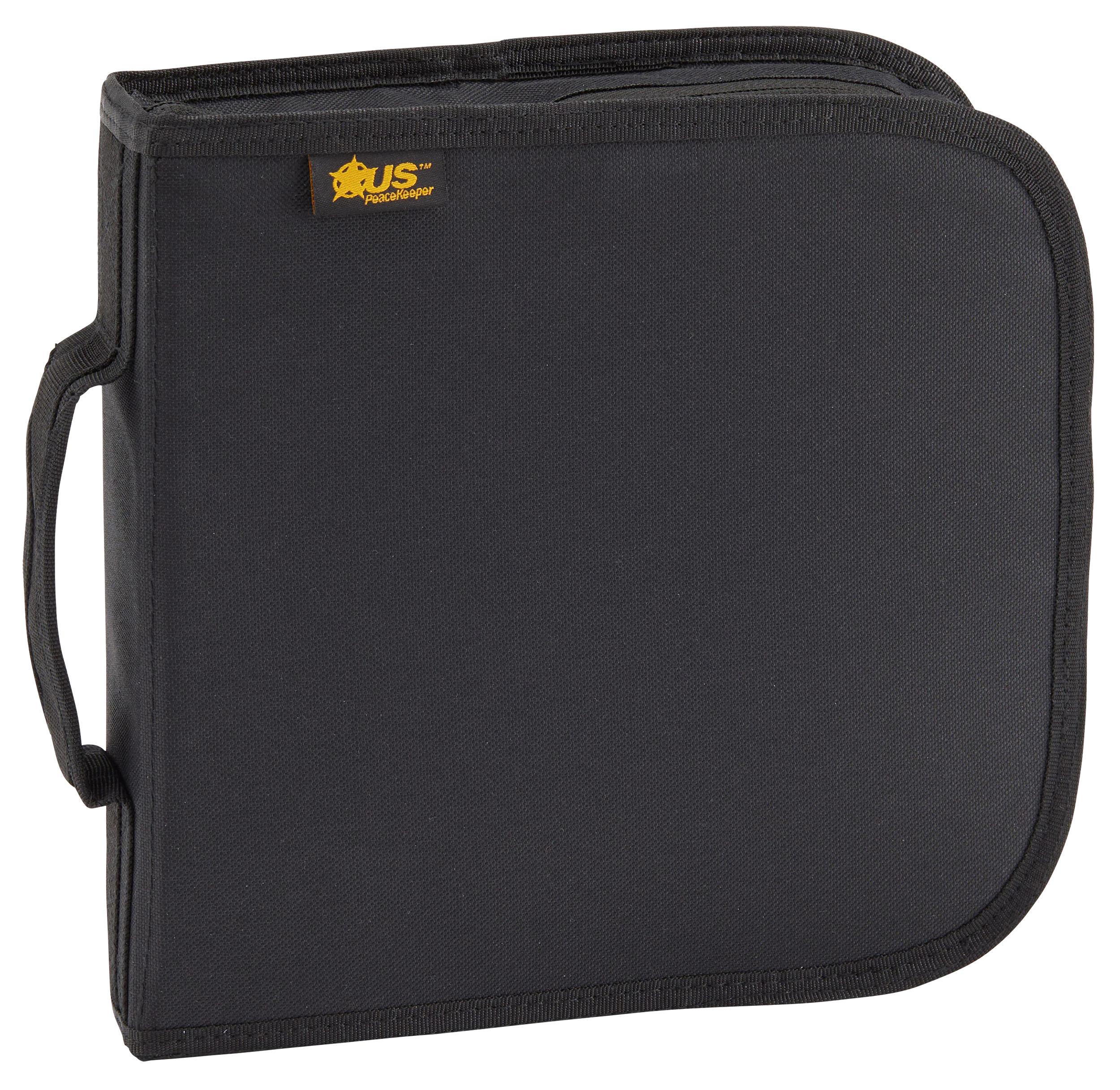 US PeaceKeeper P26208 Handgun Case  Black Holds 1 Handgun Polyester