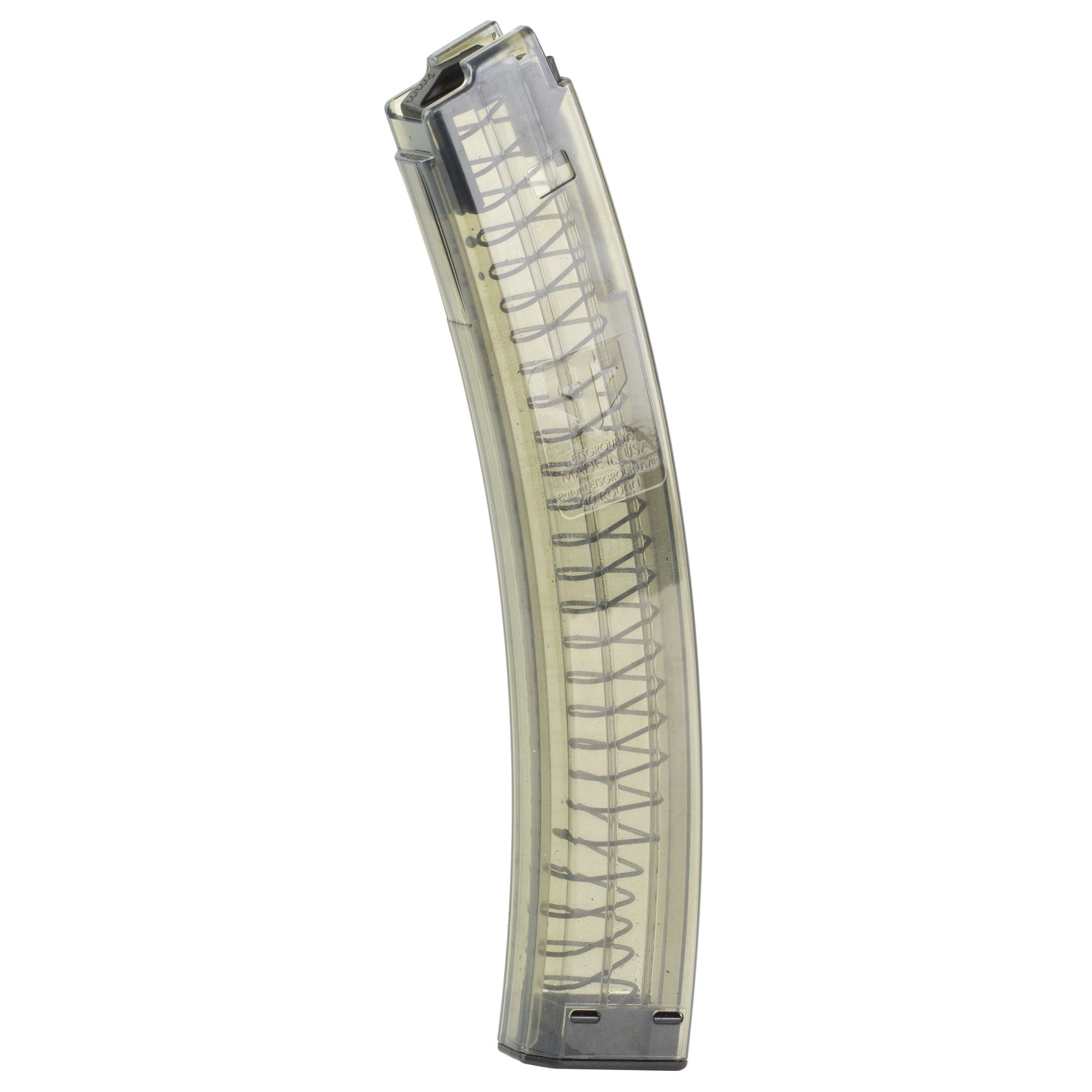 ETS Mag for CZ Scorpion 9mm Luger 40 Round Clear Generation 2