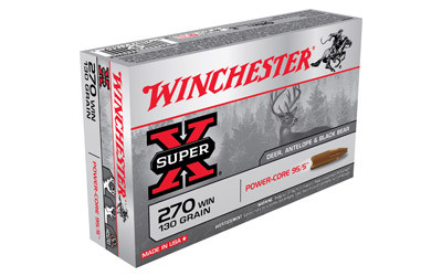 Winchester Super-X 270 Winchester Hollow Point 130 Grain 20 Rounds