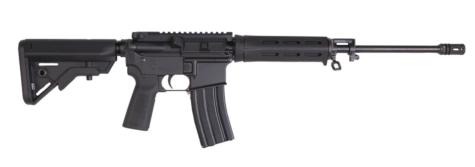 Bushmaster QRC Pro AR15 Rifle - Black | 5.56NATO | 16" Barrel | B5 Handguard, Buttstock & Pistol Grip | A2 Flash Hider