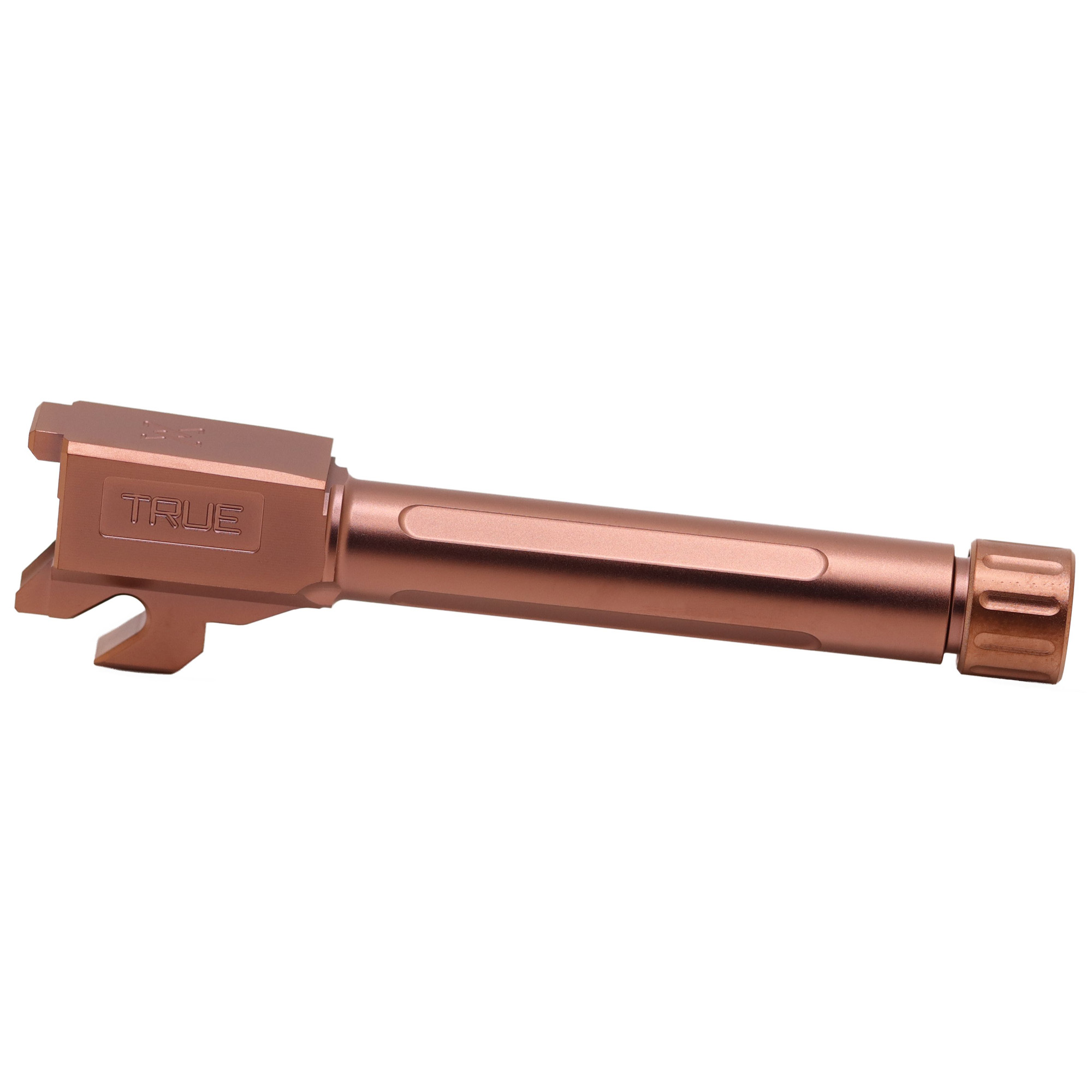 True Precision P320 Compact 3.9 Inch Threaded 9mm Barrel Copper TiCN Sig P320
