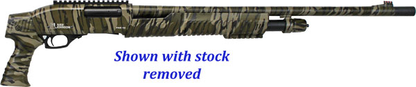 Iver Johnson PAS20 Pistol Grip, 20GA, 24in. Barrel, 5rd - Mossy Oak Bottomland Camo (PAS20PGBOT324)