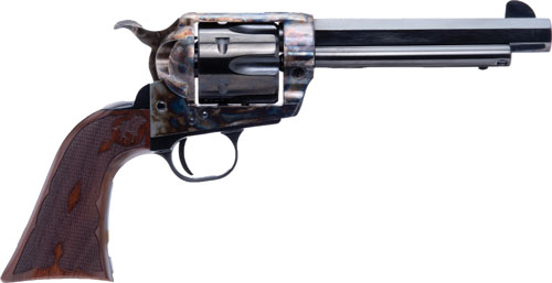 Cimarron El Malo 2 45 Colt 5.5 inch 6 Round Blued Barrel Case Colored